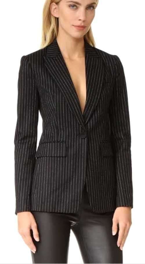 Pinstripe Blazer