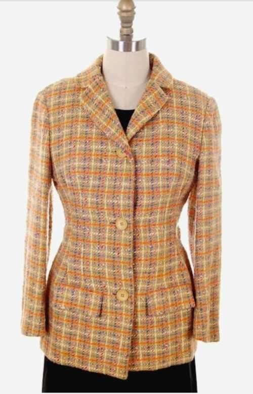 Vintage multi coloured Tweed jacket