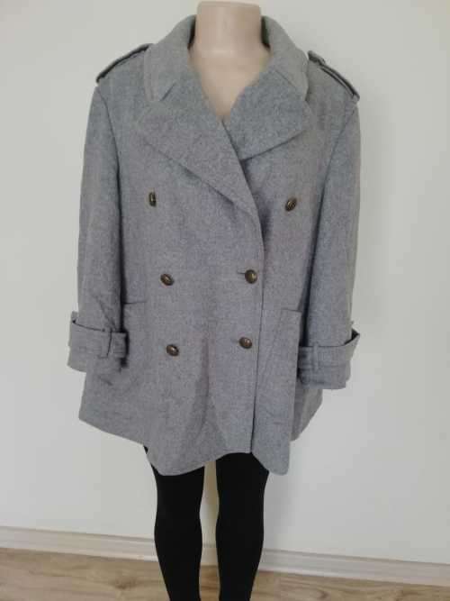 Grey Wool Coat