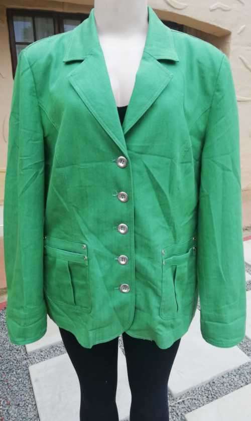 Gorgeous Green  Denim Jacket