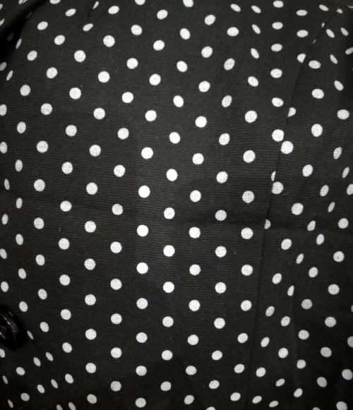 Black Polka Dot blazer
