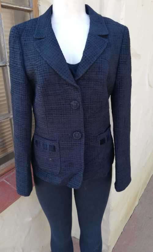 Black Velvet Mix Coat