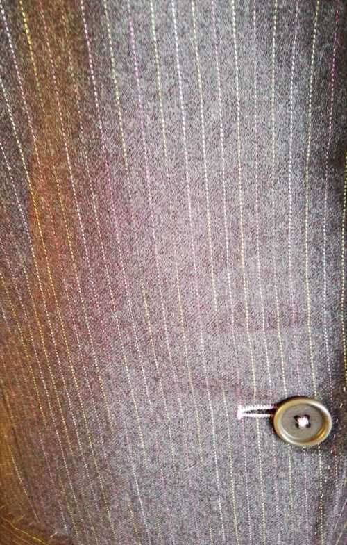 Gorgeous Brown Blazer with multi colour pinstripe