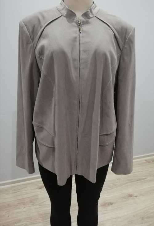 Luxurious Suede Zip up Jacket