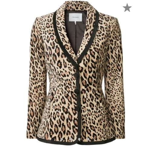 Gorgeous Leopard Print Blazer