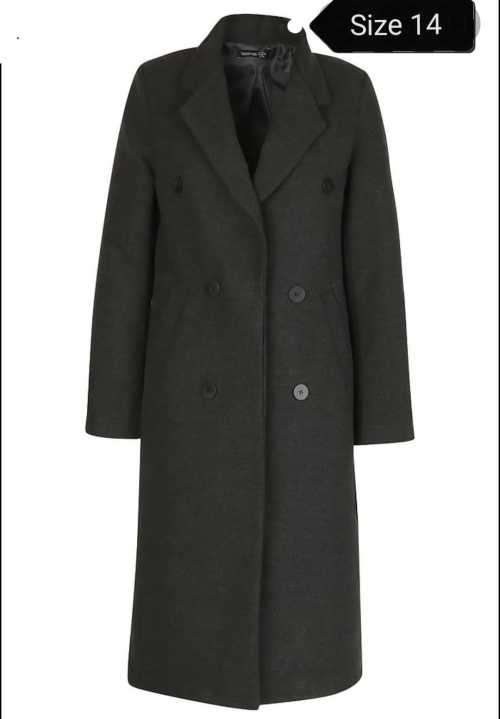 Beautiful Charcoal  Maxi Coat