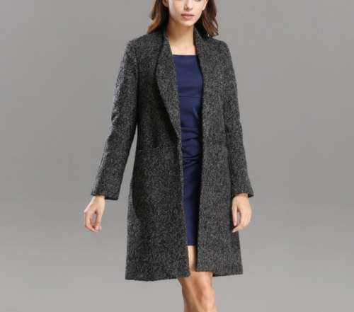 Black and white Tweed Mix Coat