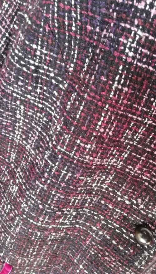 Gorgeous shades of pink tweed Coat