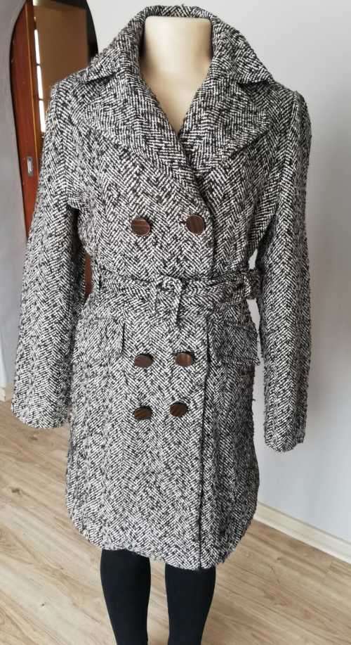 Beautiful Brown Mix Tweed Coat