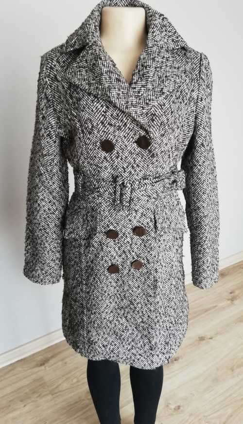 Beautiful Brown Mix Tweed Coat