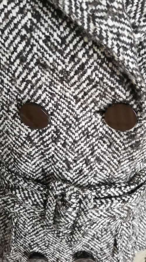 Beautiful Brown Mix Tweed Coat