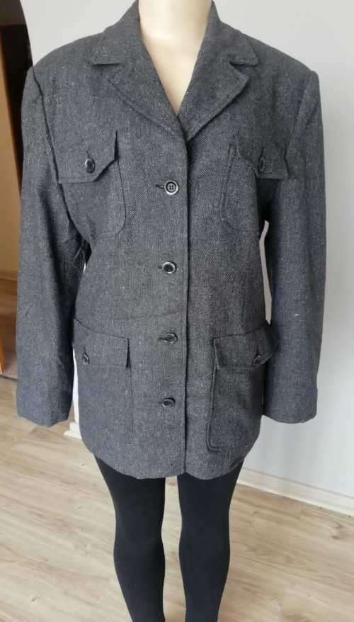 Beautiful Grey Tweed Coat