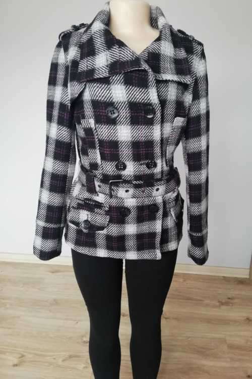 Gorgeous Fitted Check Coat