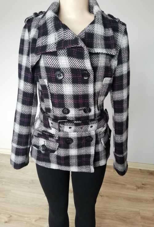 Gorgeous Fitted Check Coat