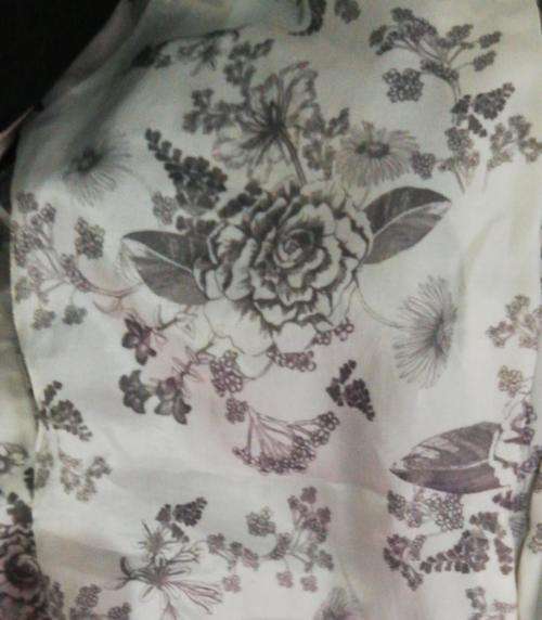 H&M Crop Blazer with rouged sleeves