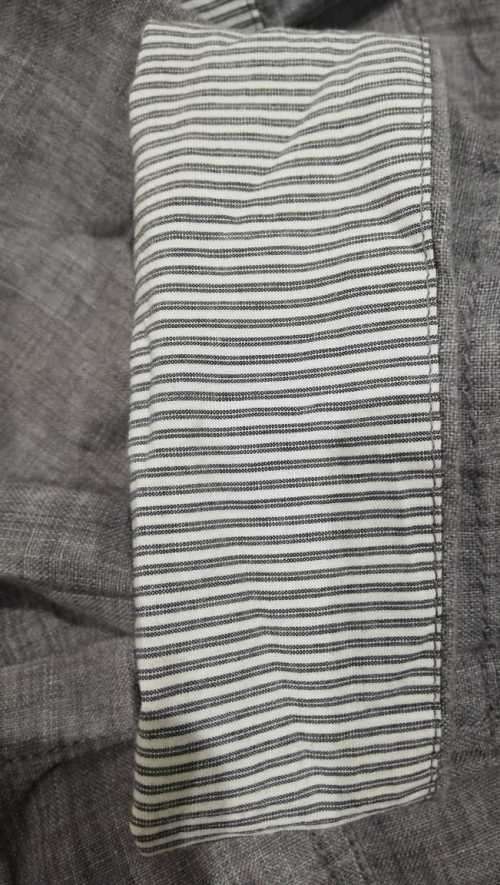 Grey Linen Mix Blazer