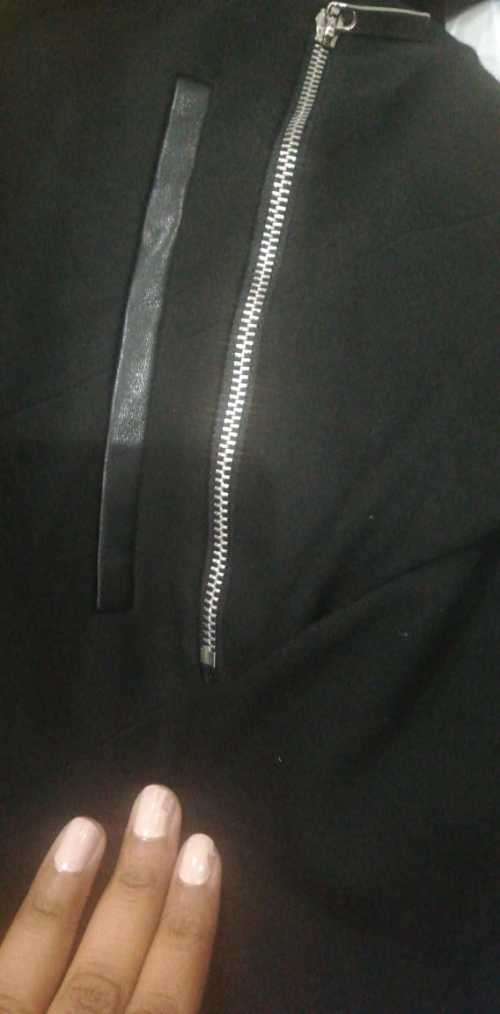 Beautiful Black waterfall Jacket