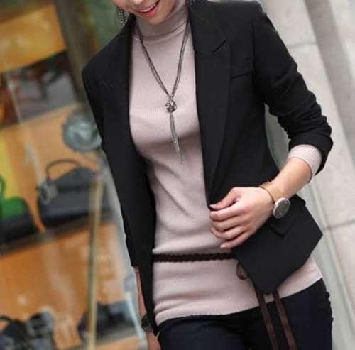 Stunning Black Blazer with beautiful lining
