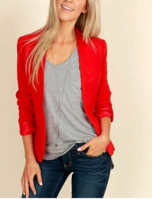 Beautiful Red Blazer