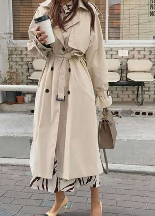 Oversized maxi Trench Coat