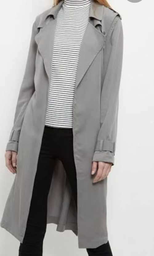 Grey Trench Coat