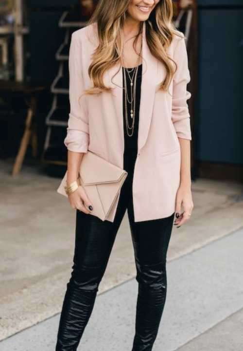 H&M Light Peach Blazer