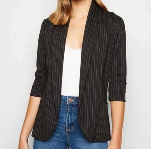 Stylish Pinstripe Blazer