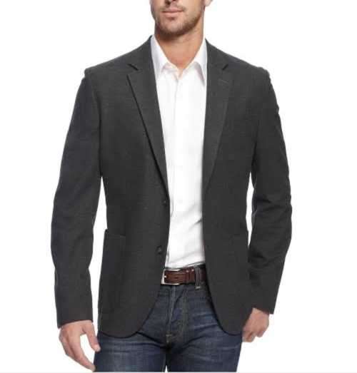 Mens Charcoal Blazer
