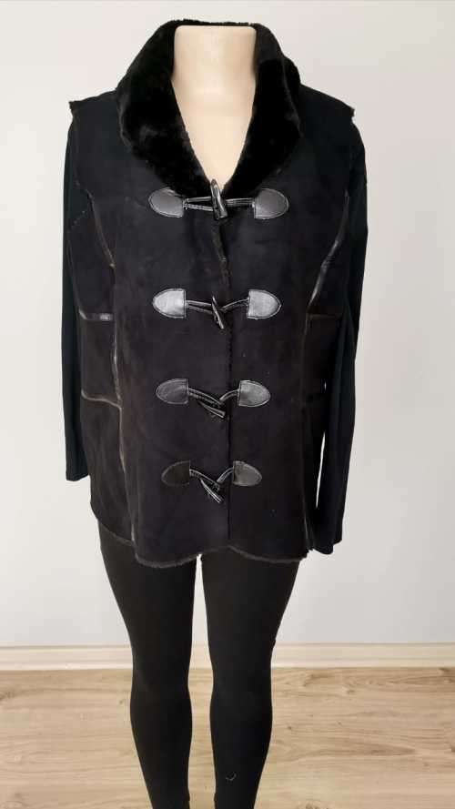 Stunning Suede Gillet with full faux fur inner