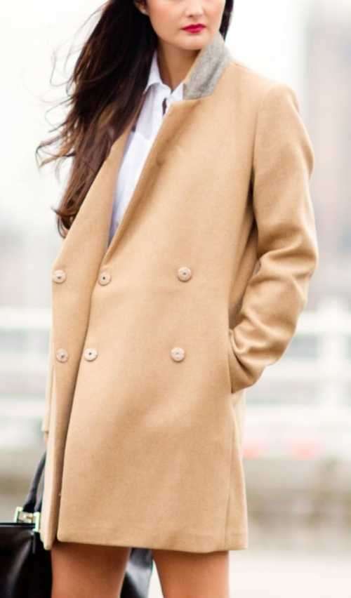 GAP Camel coat