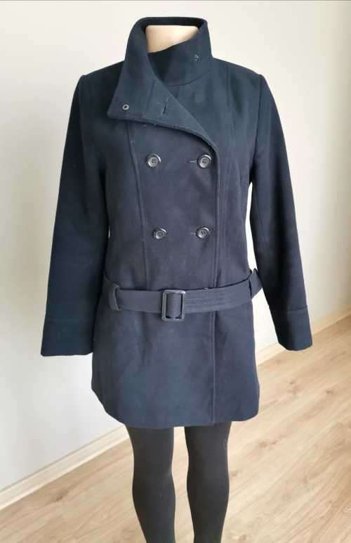 Gorgeous Navy Melton Coat
