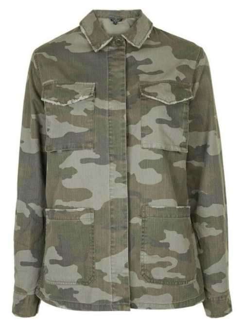Frayed Camo Shirt
