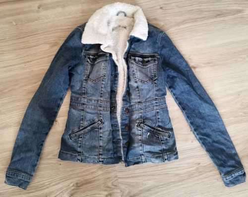 Denim Jacket with wool inner