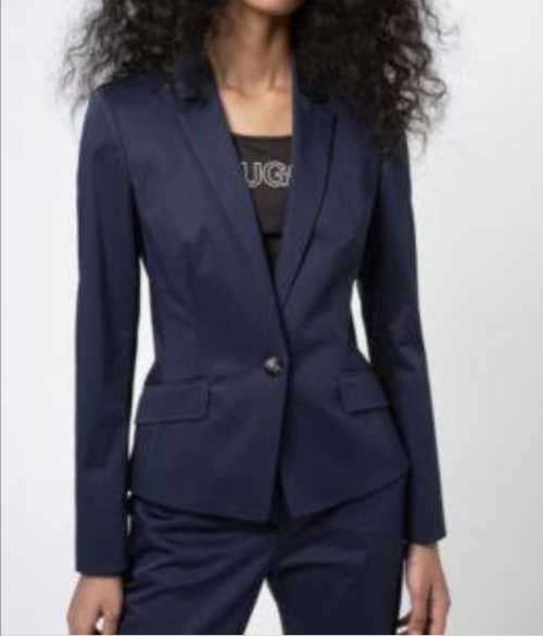 Beautiful Fitted Navy Blazer