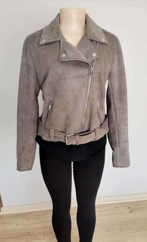 Suede Biker Jacket