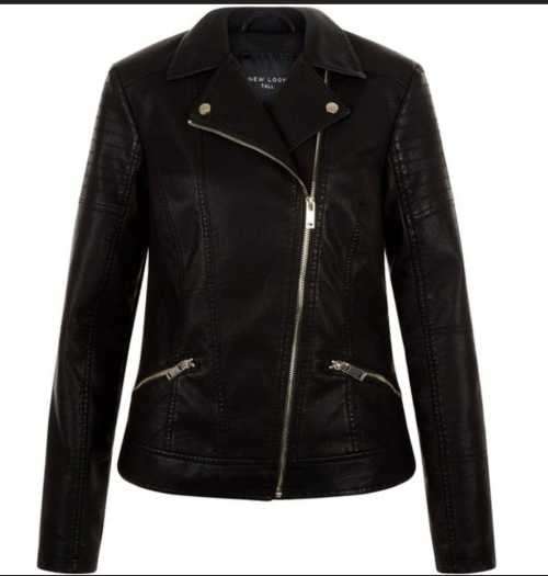 Gorgeous Black Faux Leather Jacket