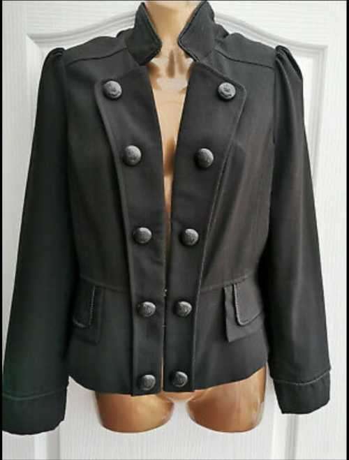 Gorgeous Black Military Style Jacket
