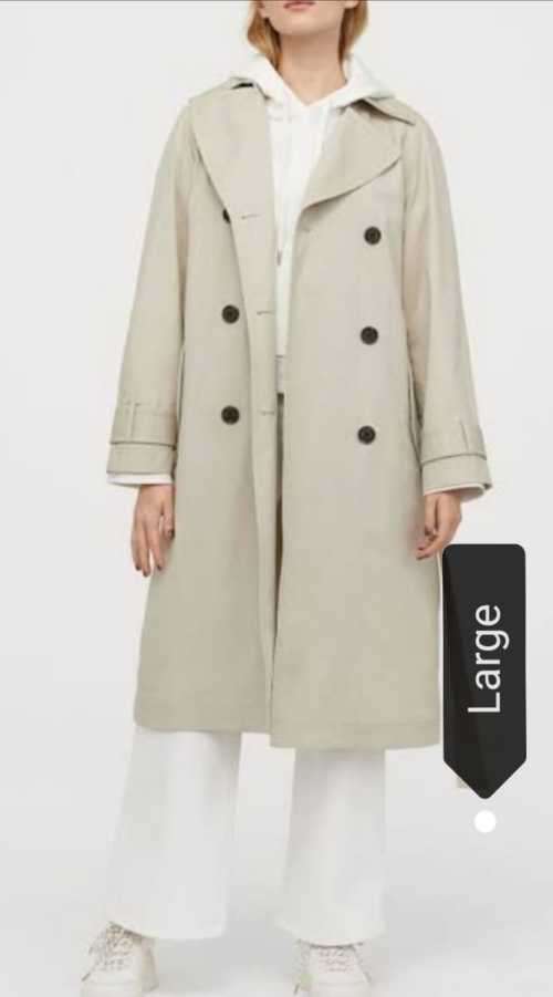 Beige Trench Coat