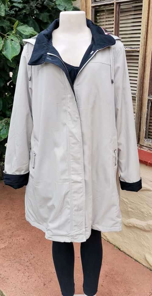 Lovely Beige Rain Jacket