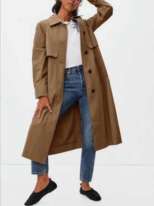 Beautiful Brown Trench Coat