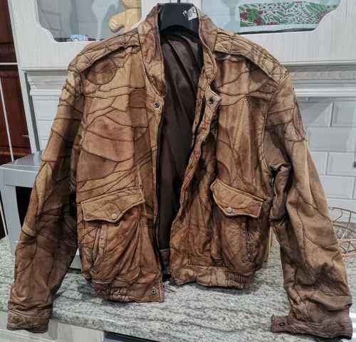 Mens Genuine Leather Jacket