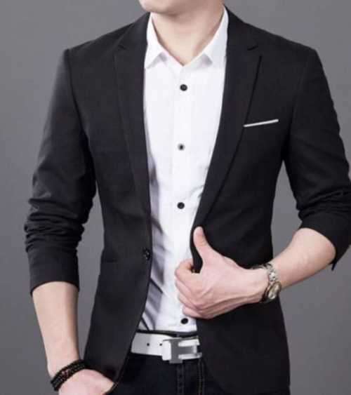 Mens Black Blazer
