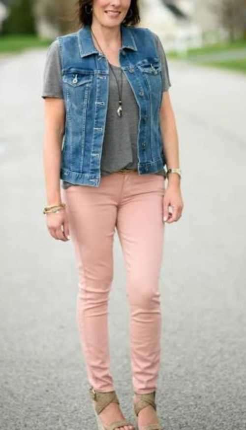 Identity High waisted Light pink Jean'