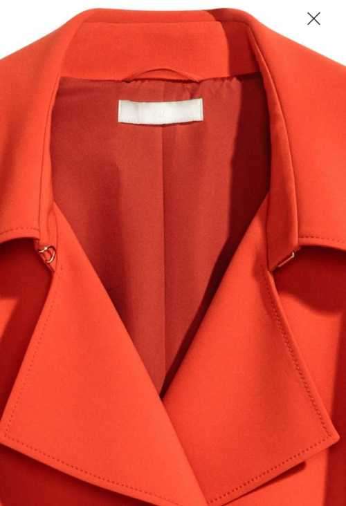 H&M Bright Trench coat
