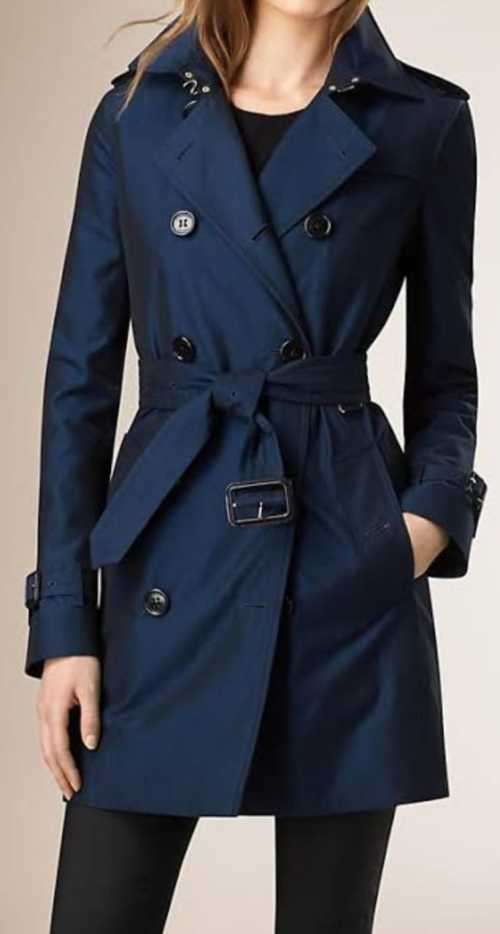Navy Trench Coat