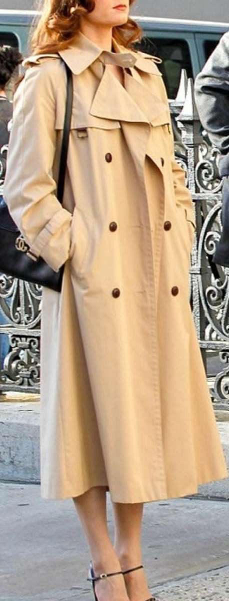 Beige Trench Coat