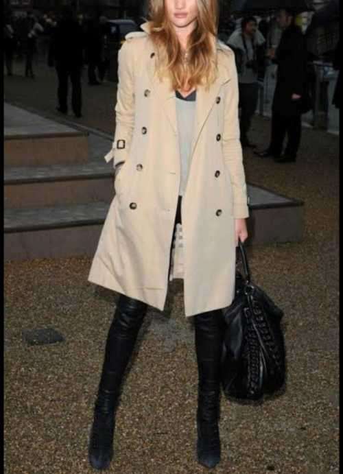 Beige Trench Coat
