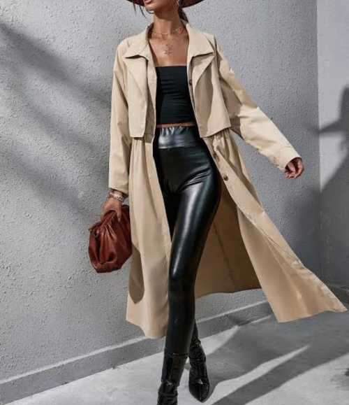 Beautiful Beige Trench Coat