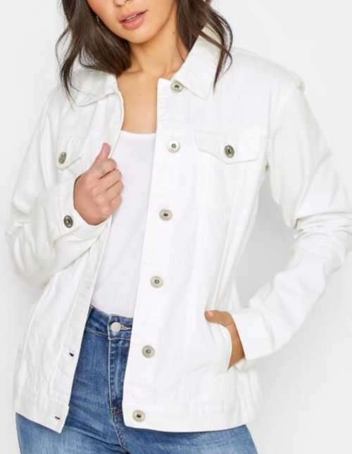 Gorgeous Denim white blazer