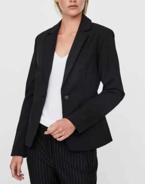 classic black blazer